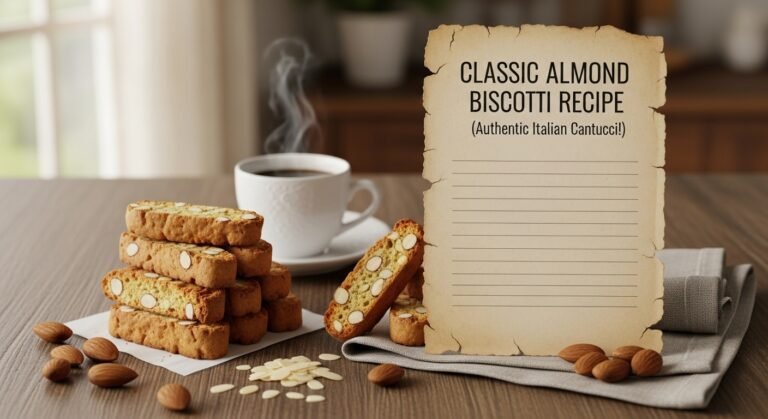 Classic Almond Biscotti Recipe (Authentic Italian Cantucci!)