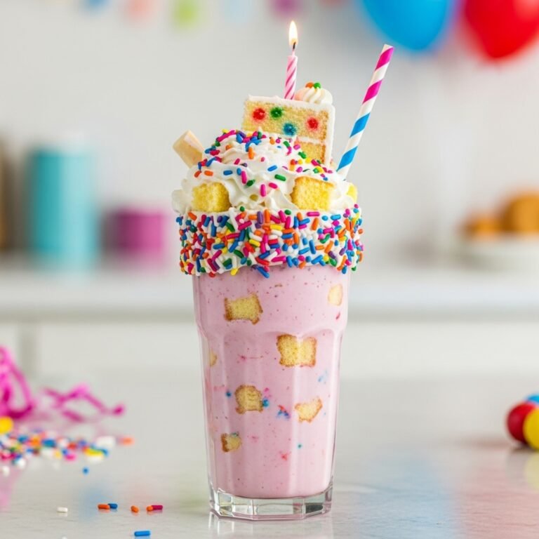The Best Birthday Cake Milkshake Recipe: Celebrate Any Day Like It’s Your Birthday
