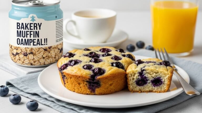 Bakery-Style Blueberry Muffin Baked Oatmeal (Easy Breakfast Recipe!)