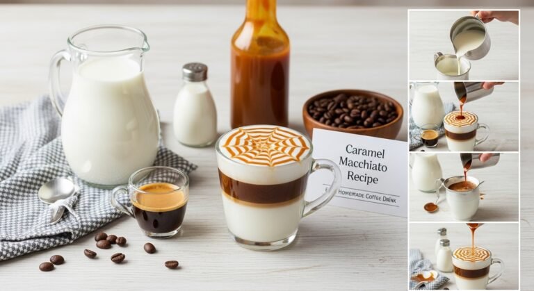 Caramel Macchiato Recipe – Easy Homemade Coffee Drink