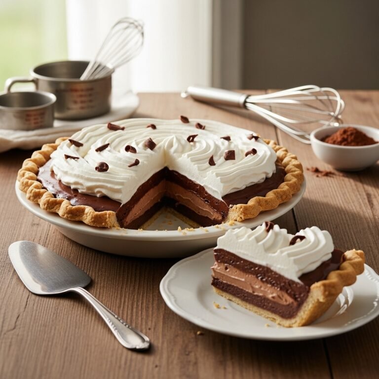 The Ultimate Chocolate Cream Pie Recipe – Rich, Silky Irresistible