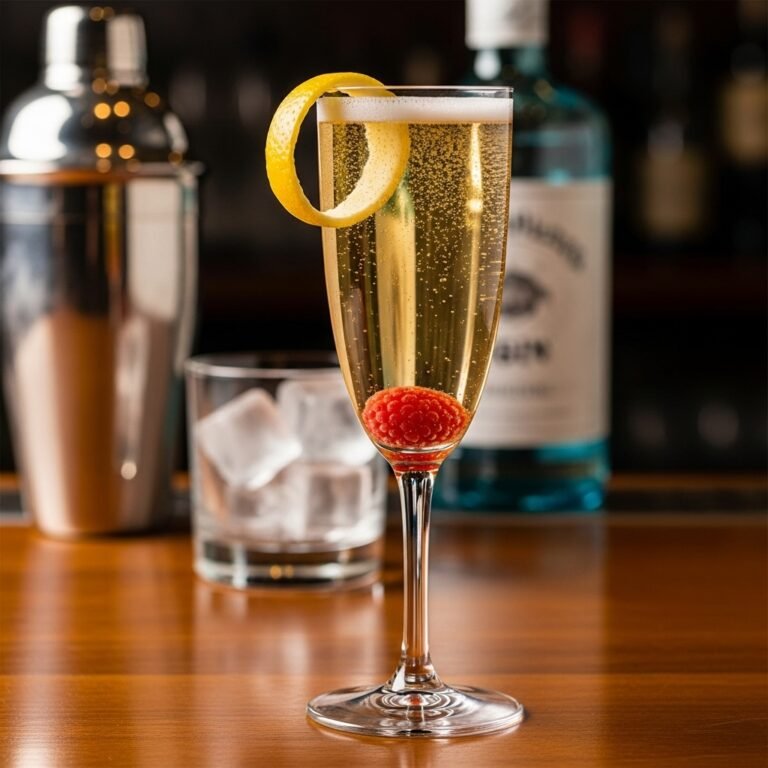 Classic French 75 Cocktail Recipe – Elegant, Bubbly & Perfect for Celebrations