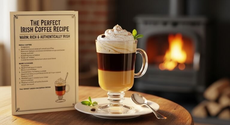 The Perfect Irish Coffee Recipe – Warm, Rich & Authentically Irish