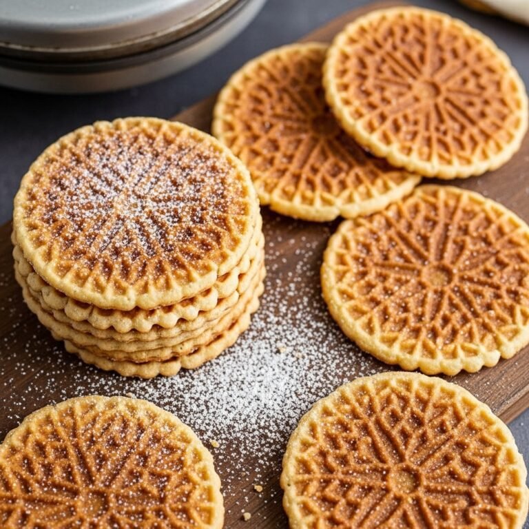 Classic Italian Pizzelle Recipe – Crispy, Delicate Waffle Cookies