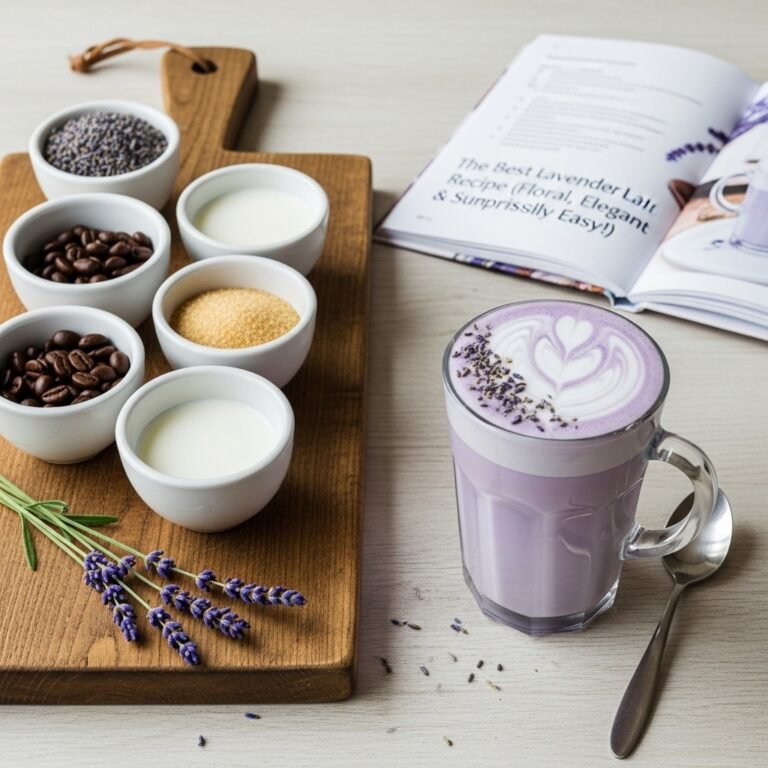 Dreamy Lavender Latte Recipe (Café-Style at Home!)
