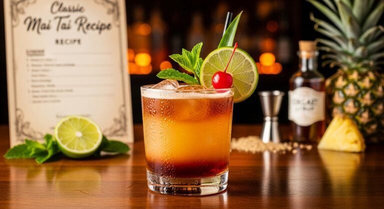 Classic Mai Tai Recipe – The Perfect Tropical Cocktail