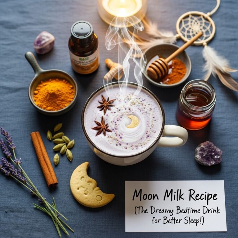 Moon Milk Recipe (The Dreamy Bedtime Drink for Better Sleep!)