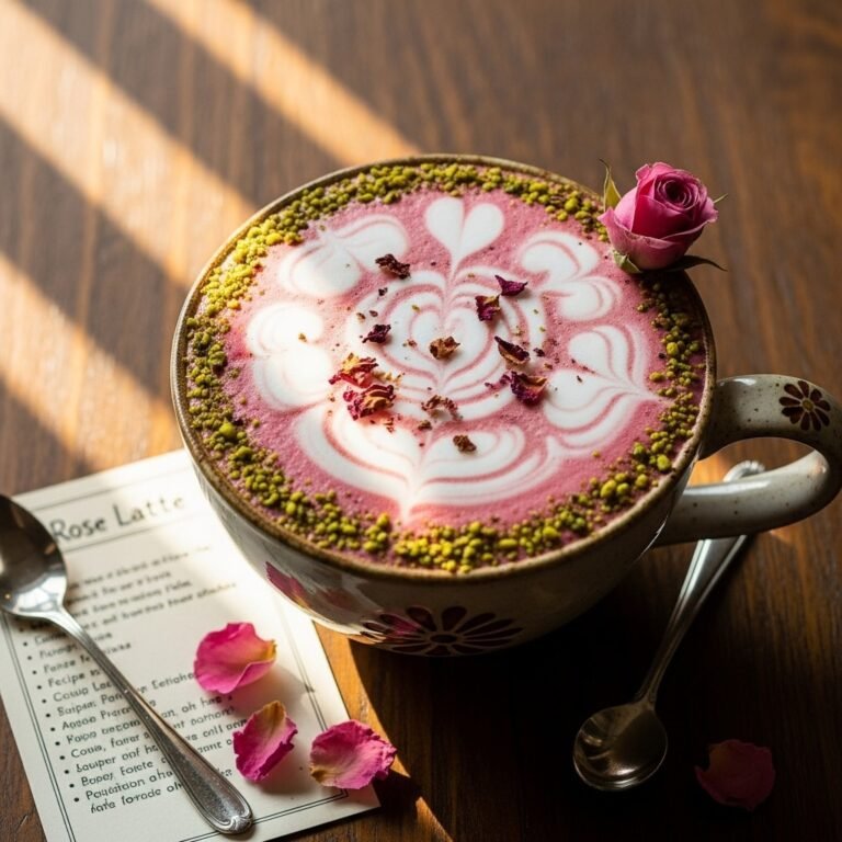 Rose Latte Recipe: The Pretty Pink Drink That Tastes Like a Hug in a Mug