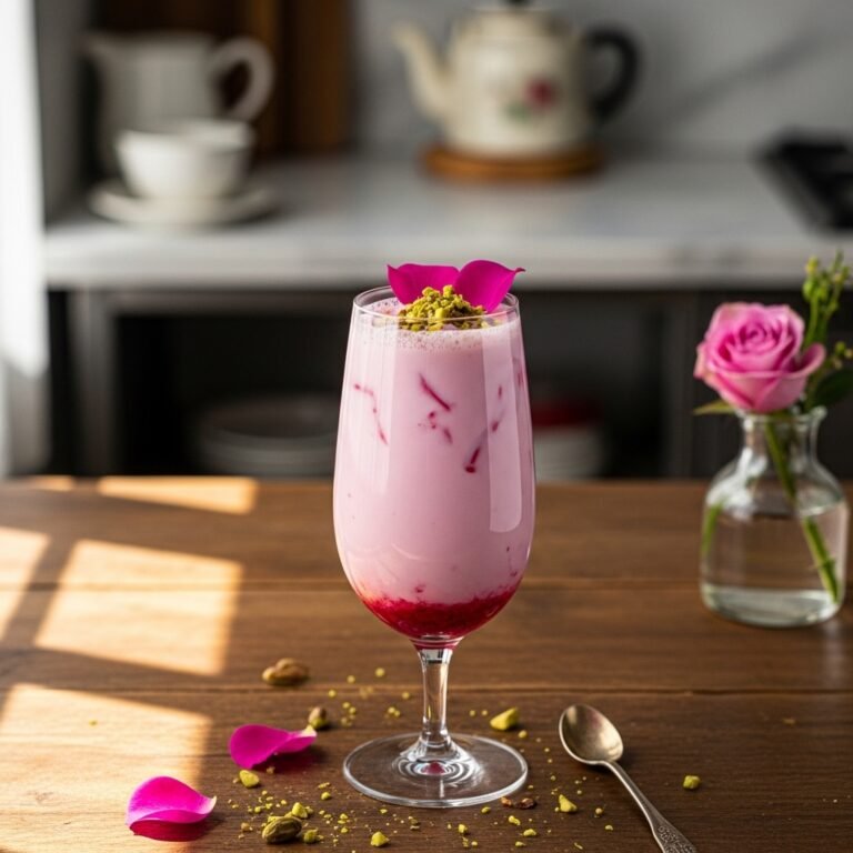 Fragrant Rose Milk Recipe: A Beautiful Pink Drink That Tastes Like Love