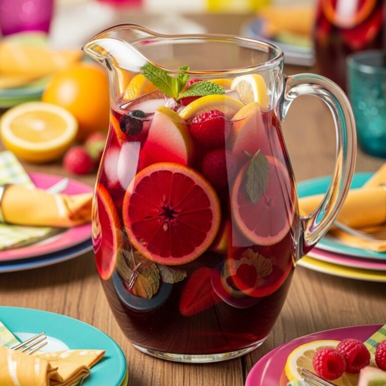 Best Red Sangria Recipe – The Perfect Party Drink for Any Celebration