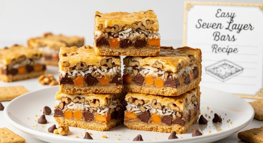 Easy Seven Layer Bars Recipe – Classic Magic Bars with Graham Cracker Crust
