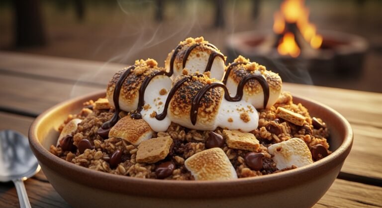 S’mores Baked Oatmeal: Campfire Breakfast Magic in Every Bite