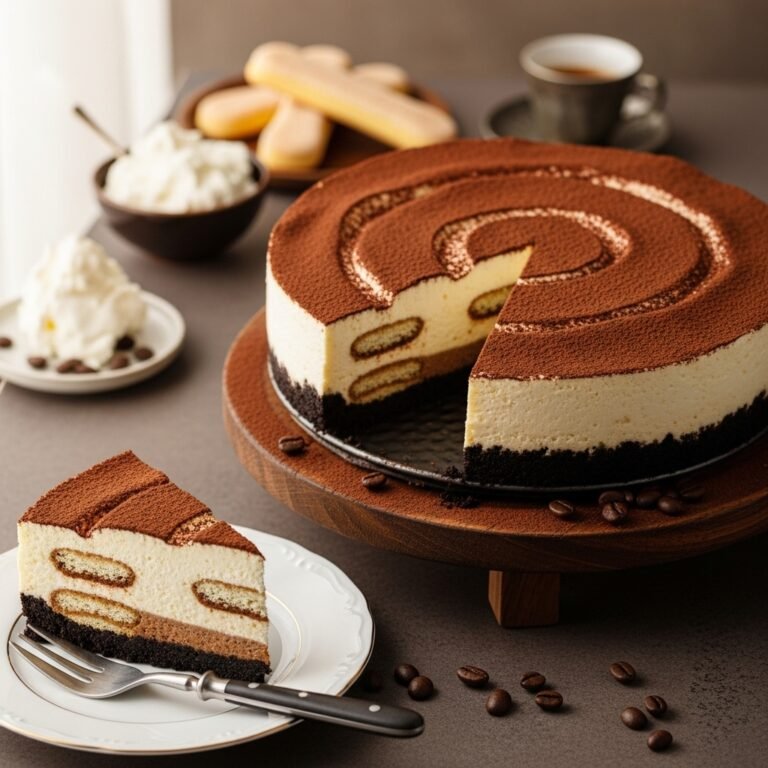 The Ultimate Tiramisu Cheesecake Recipe – Creamy, Dreamy Italian-Inspired Dessert