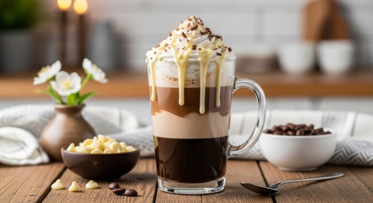 Homemade White Chocolate Mocha Recipe: Indulgent Café Drink at Home