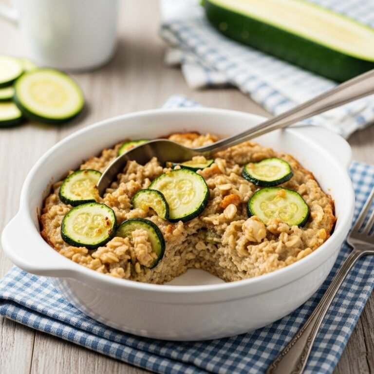 Zucchini Baked Oatmeal Recipe: The Healthy Breakfast That Sneaks in Veggies